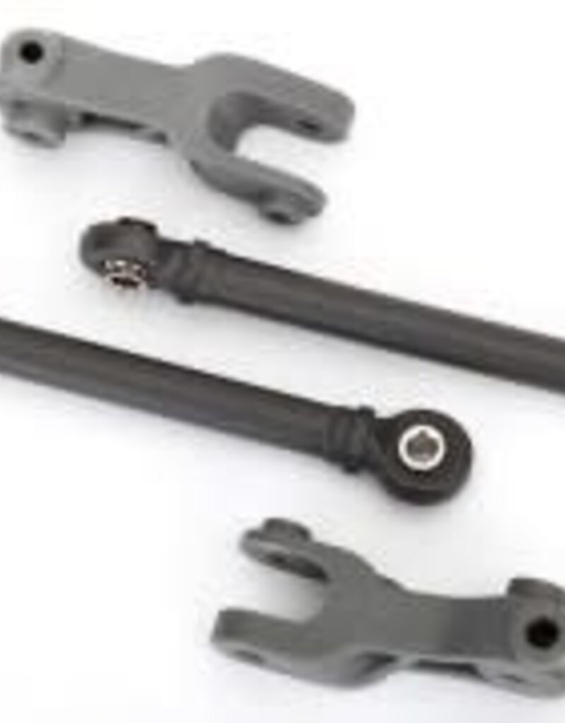 Traxxas 8596 Linkage, sway bar, front (2) (assembled with hollow balls)/ sway bar arm (left & right)