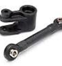 Traxxas 8947 Servo horn, steering/ linkage, steering (46mm, assembled with pivot balls)