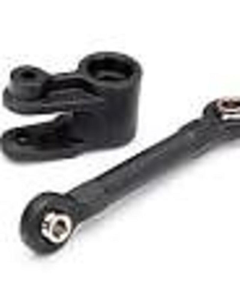 Traxxas 8947 Servo horn, steering/ linkage, steering (46mm, assembled with pivot balls)