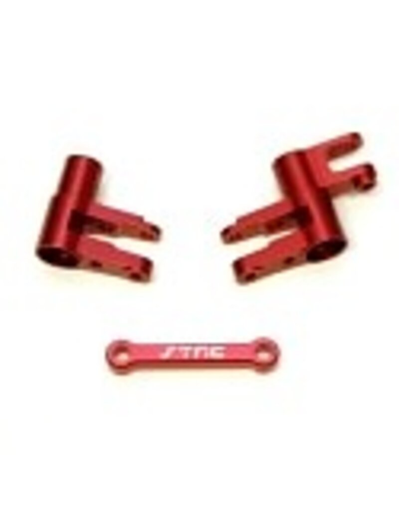 Traxxas SPTST8343R	Aluminum Steering Bellcrank Set, Red, for Traxxas 4Tec 2.0, 3pcs
