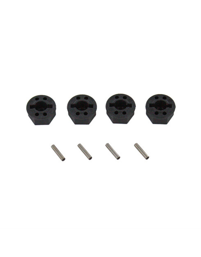Redcat Racing BS903-012 Plastic Wheel Hex w/ Pin (4pcs ea.)(for use with 4mm threaded axles only