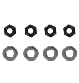 Redcat Racing BS903-022 M4 Self-lock Nut w/Washer 4 PCS