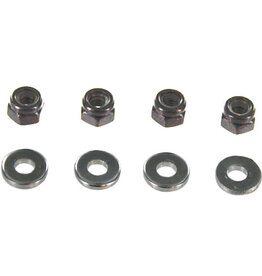 Redcat Racing BS704-010 3mm Lock Nut w/ Washers (4pcs)