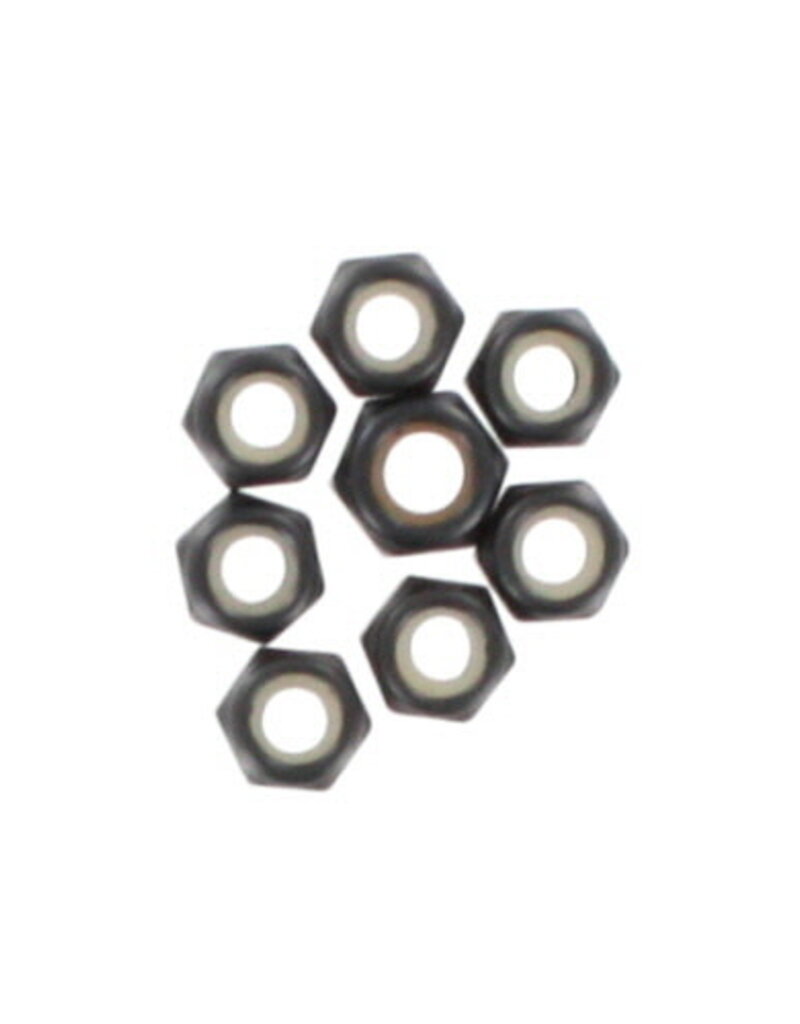 Redcat Racing 85794 4mm Steel Nylon Insert Lock Nuts (8pcs)