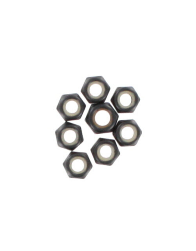 Redcat Racing 85794 4mm Steel Nylon Insert Lock Nuts (8pcs)