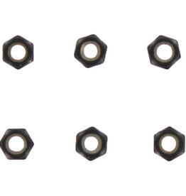 Redcat Racing 85793 3mm Steel Nylon Insert Lock Nuts (6pcs)