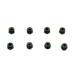Redcat Racing 02055 4mm Steel Nylon Insert Lock Nuts (8pcs)