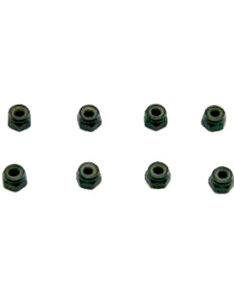 Redcat Racing 02055 4mm Steel Nylon Insert Lock Nuts (8pcs)