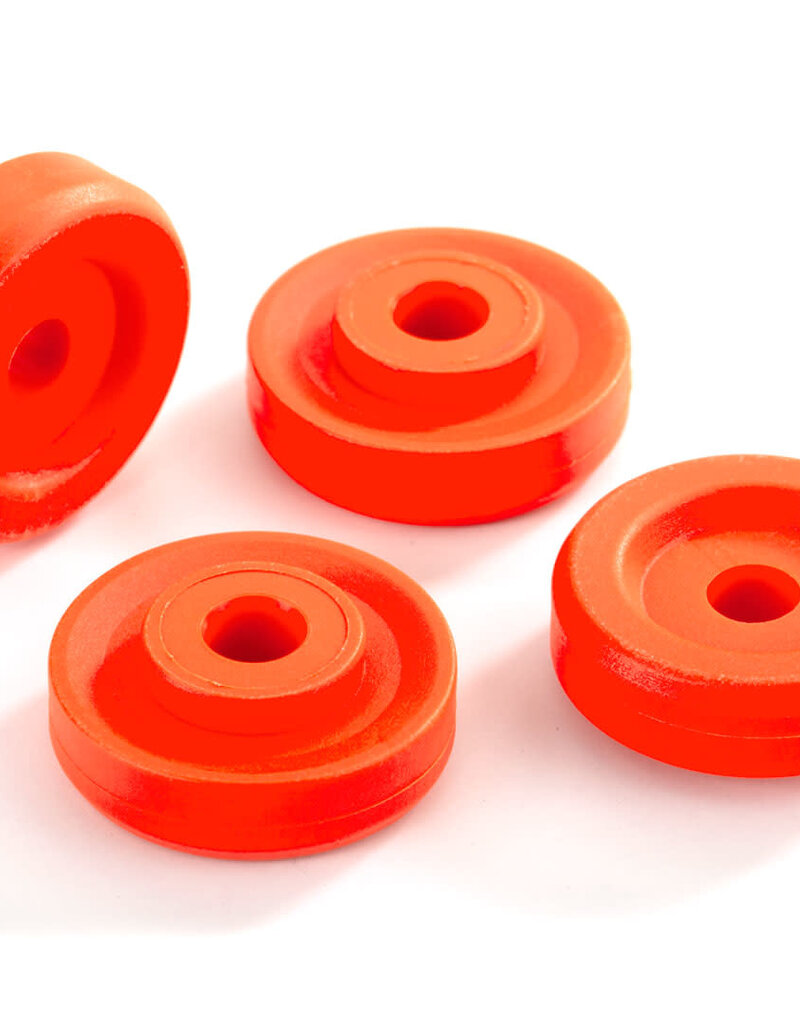 Traxxas 8957T Wheel washers, orange (4)