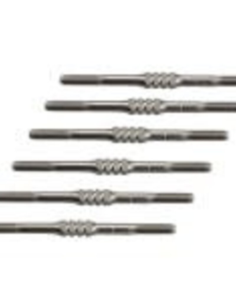 J Concepts 2225 JConcepts – B4 generation Fin Titanium turnbuckle set – 6pc.