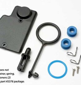 Traxxas 5376 - Rebuild kit, fuel tank (includes: mounting post, grommets (2), tank guard, mounting clips (2), cap o-ring, cap o-ring retainer, cap pull ring, spring, hardware)