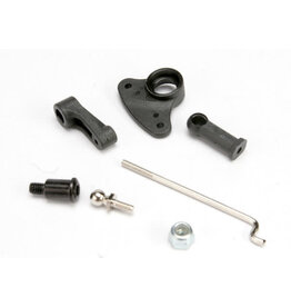 Traxxas 5567 Brake cam lever/ linkage rod/ bellcrank/ 4mm ball screw (1)/ 4mm ball cup (1)/ 3.0NL (1)/ 3X10 SS (1)