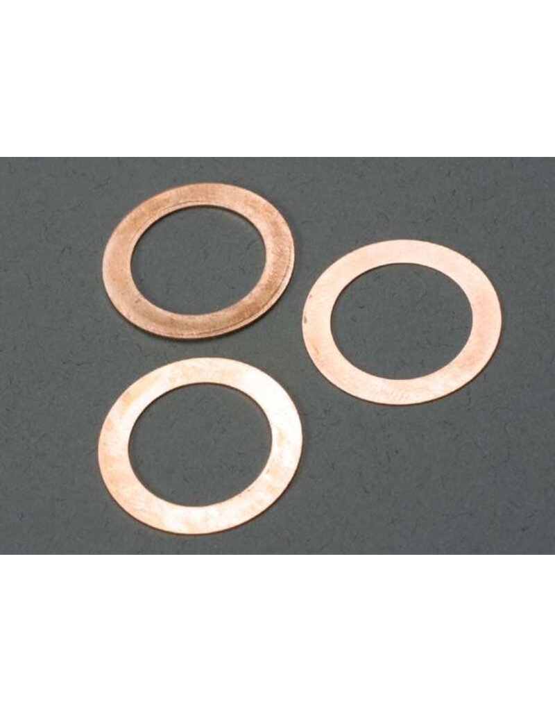 Traxxas 5229 Gaskets, cooling head: 0.15, 0.25, 0.35mm (1 each) (TRX? 2.5, 2.5R)