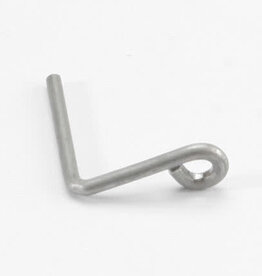 Traxxas 4961 Hanger, metal wire (for Resonator pipe in T-Maxx? with long wheelbase)/ telemetry sensor wire hold-down clip