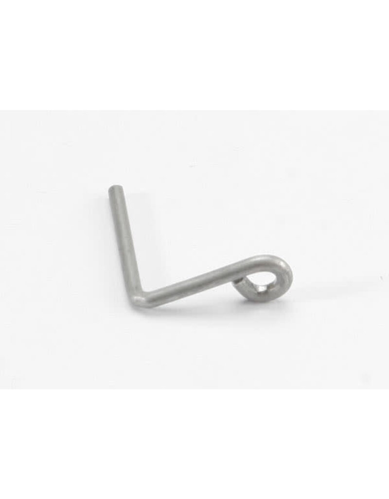 Traxxas 4961 Hanger, metal wire (for Resonator pipe in T-Maxx? with long wheelbase)/ telemetry sensor wire hold-down clip