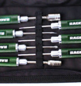 Rage R/C RGR1500	Compact 7 Piece Machined Tool Set with Case