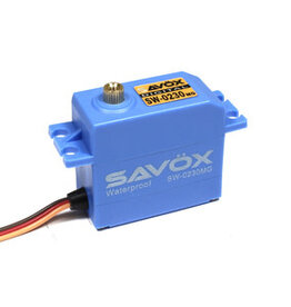Savox SAVSW0230MGP  Waterproof Standard Digital Servo w/Soft Start, 0.13sec / 111.1oz @ 7.4V