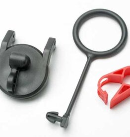 Traxxas 5367Pull ring, fuel tank cap (1)/ engine shut-off clamp (1)