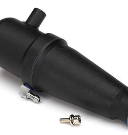 Traxxas 4452r Tuned pipe, assembled (N. Rustler?, N. 4-Tec?, N. Sport style) (TRX? 2.5, 2.5R) (replaces 4452)