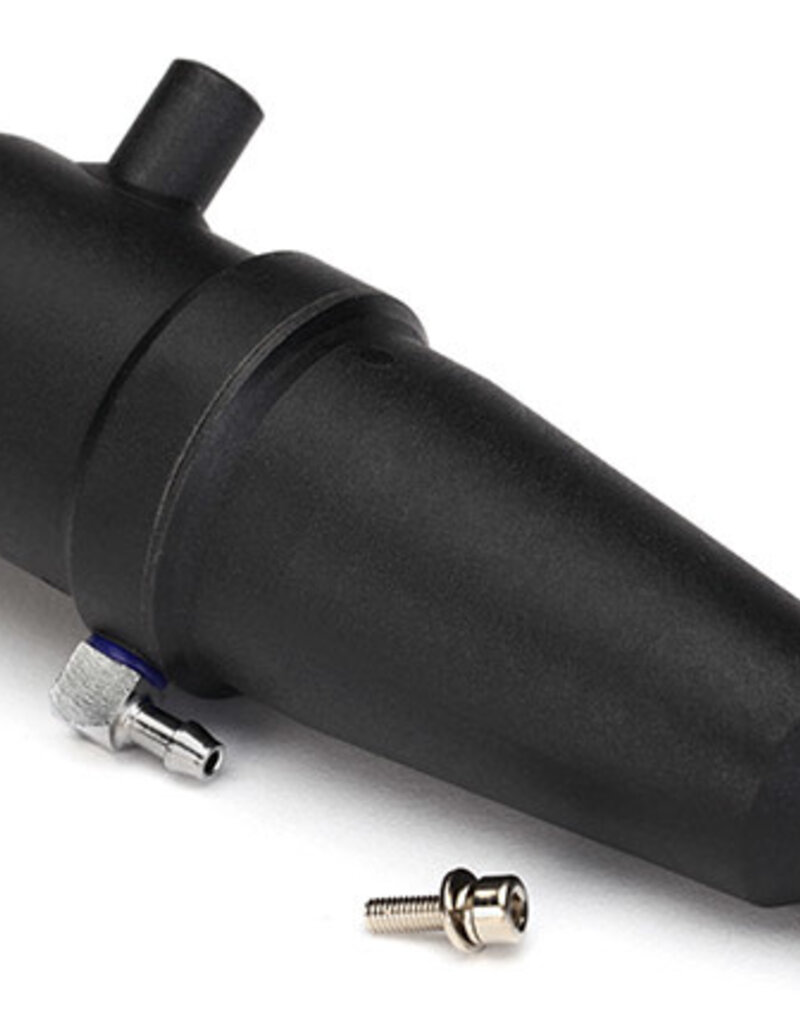 Traxxas 4452r Tuned pipe, assembled (N. Rustler?, N. 4-Tec?, N. Sport style) (TRX? 2.5, 2.5R) (replaces 4452)