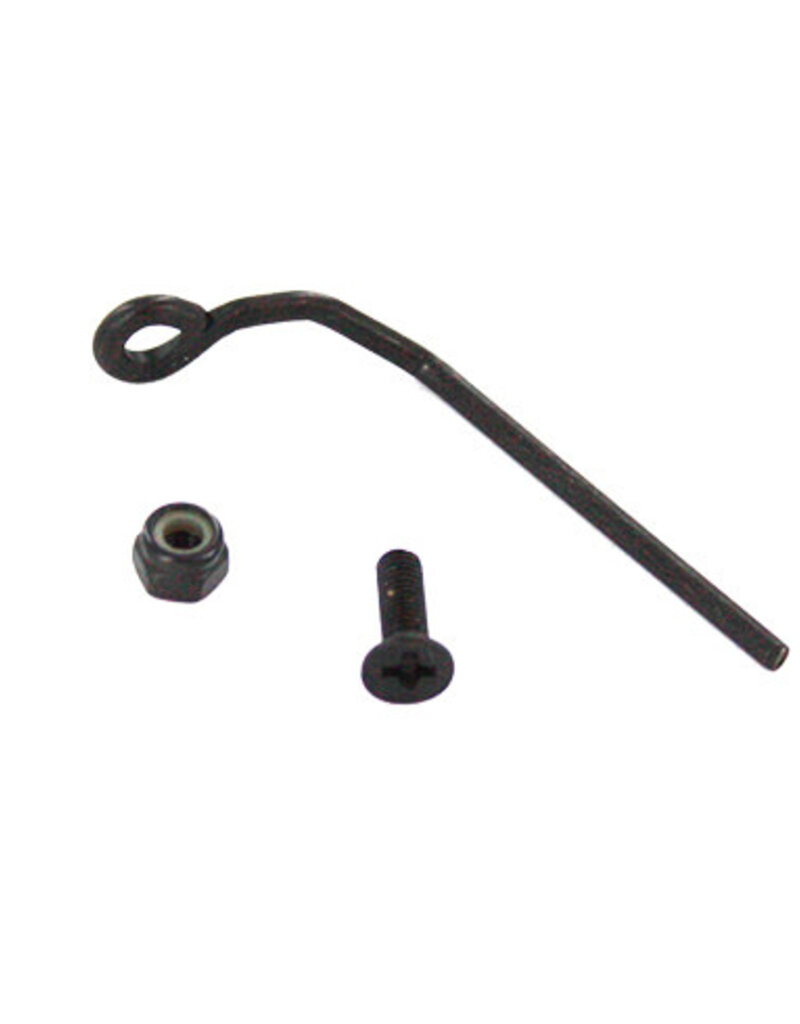 Redcat Racing 2059 Exhaust pipe; Holder w/cap; screw & nut