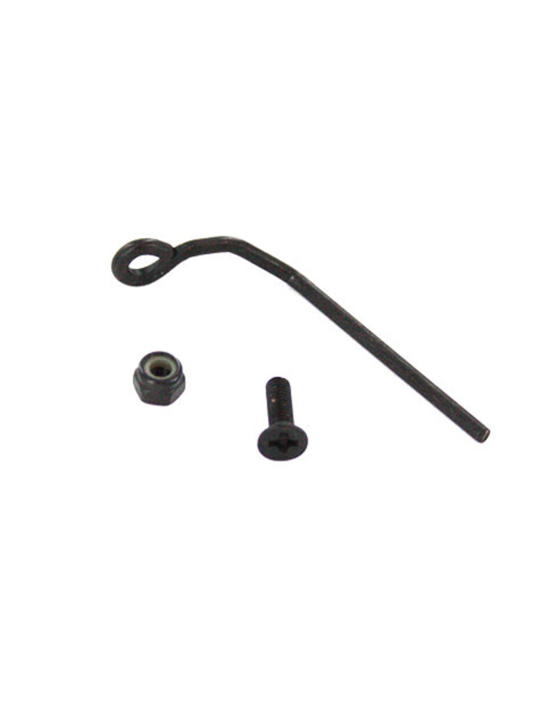 Redcat Racing 2059 Exhaust pipe; Holder w/cap; screw & nut