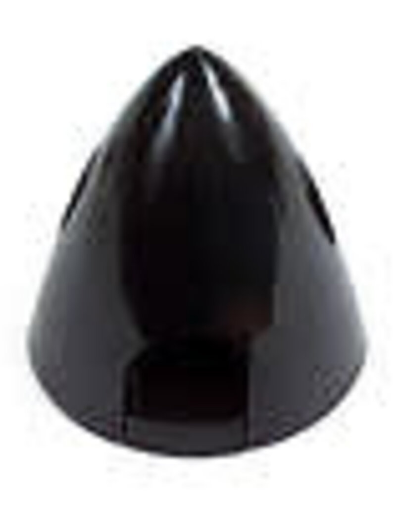 Dubro DUB279	 4 Pin Spinner,2-1/4" Black