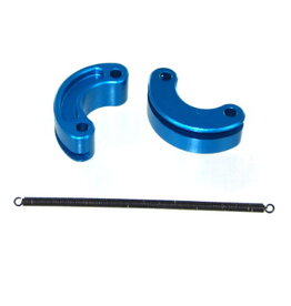 Redcat Racing 122273 Aluminum Clutch Shoes with Spring, Blue