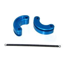 Redcat Racing 122273 Aluminum Clutch Shoes with Spring, Blue