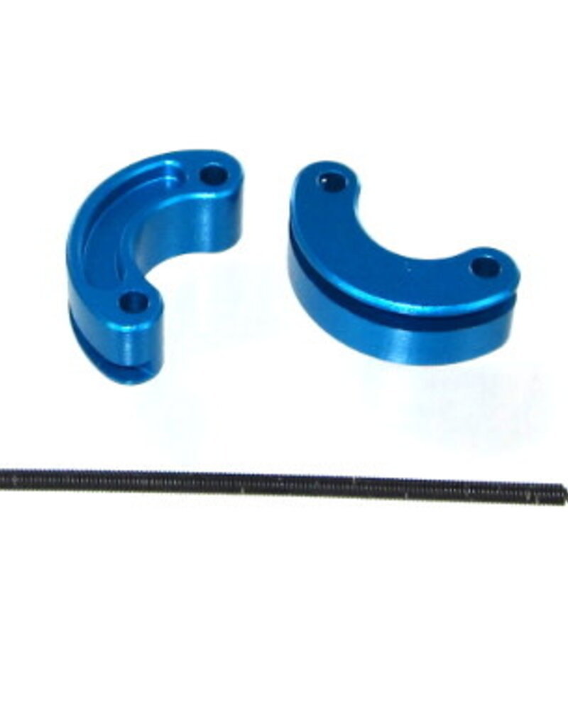 Redcat Racing 122273 Aluminum Clutch Shoes with Spring, Blue