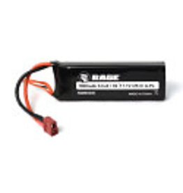 Rage R/C RGRB1235	11.1V 3S 1800mAh Lipo Battery w/ T-Plug: Black Marlin Brushless