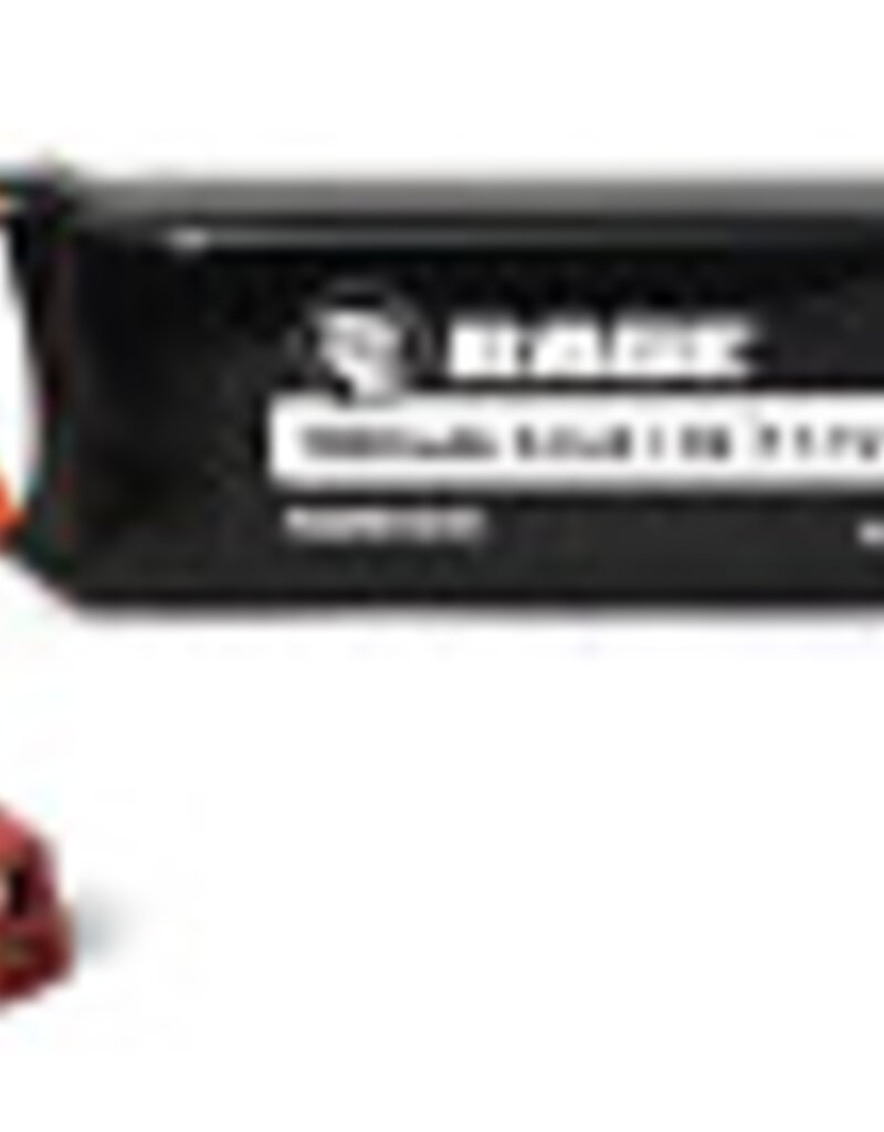 Rage R/C RGRB1235	11.1V 3S 1800mAh Lipo Battery w/ T-Plug: Black Marlin Brushless