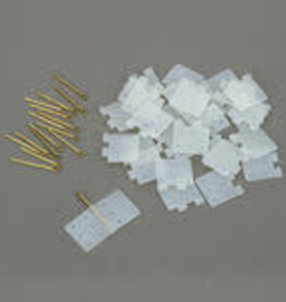 Dubro DUB257	 	Nylon Hinges,Heavy Duty (15)