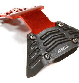 Integy c26069red skid plate e maxx