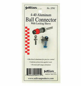 Sullivan Aluminum Ball Connector With Locking Sleeve 4-40 440 S591 591 Blue