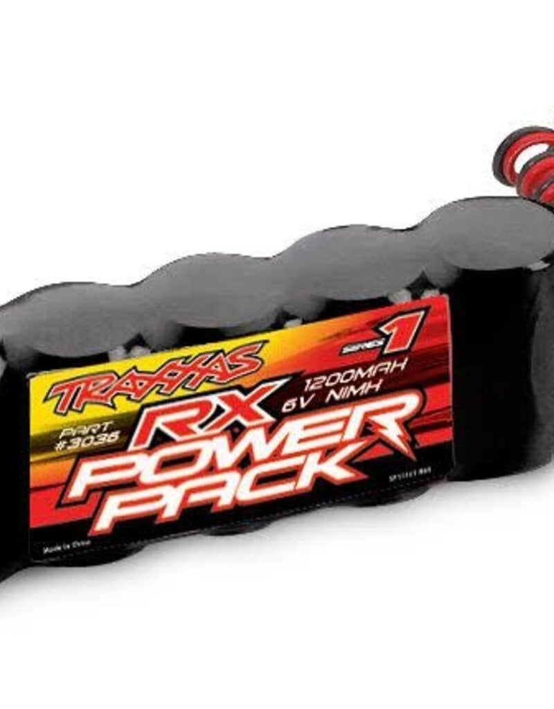 Traxxas 3036 Battery, RX Power Pack (5-cell flat style, NiMH, 1200mAh)