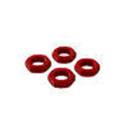 Arrma AR310906 Aluminum Wheel Nut 17mm Red (4)