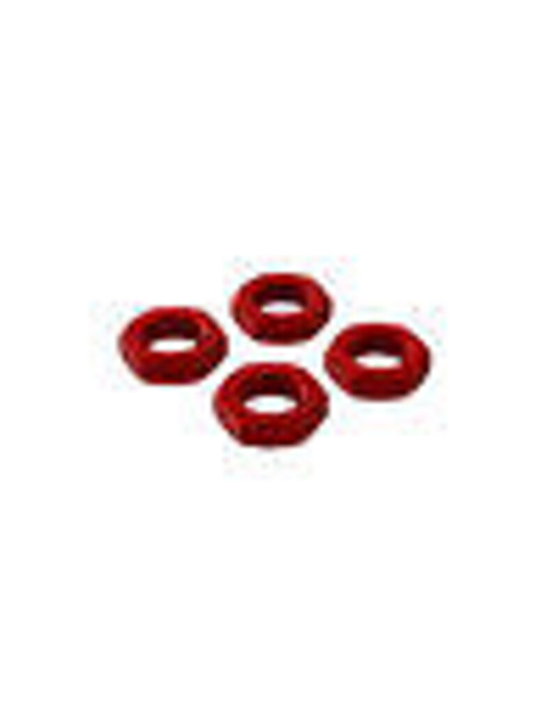 Arrma AR310906 Aluminum Wheel Nut 17mm Red (4)