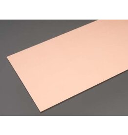 K&S KNS-277	.016" Copper Sheet Metal 4"x10" (1pc)