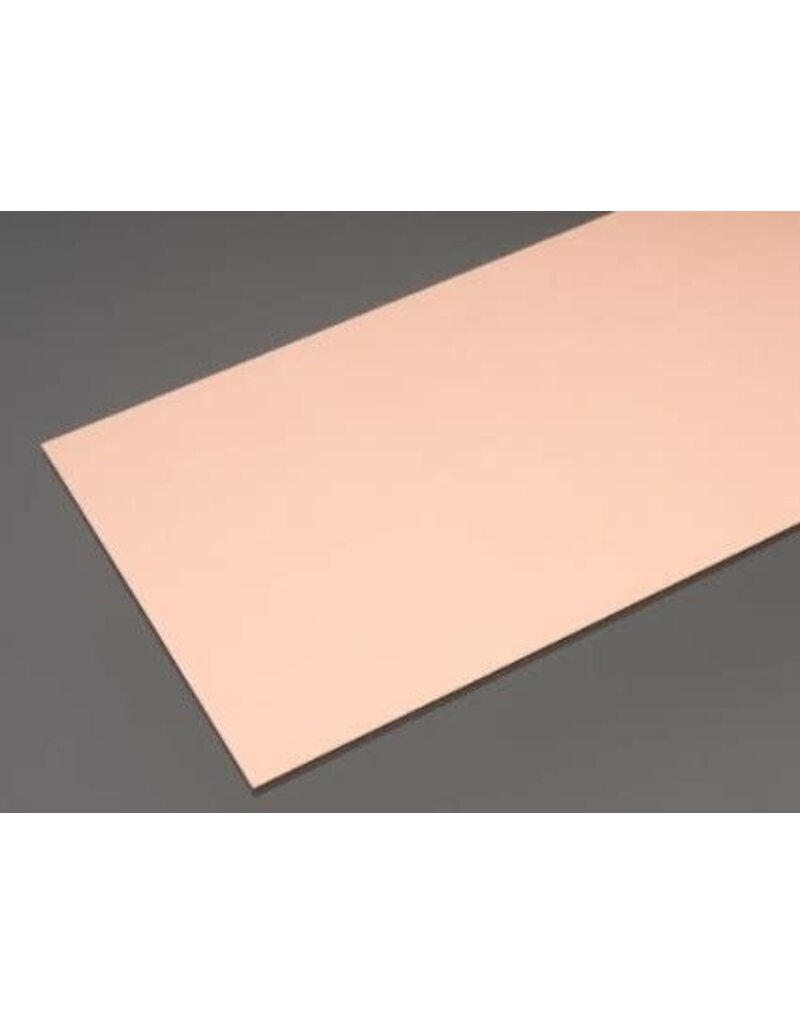 K&S KNS-277	.016" Copper Sheet Metal 4"x10" (1pc)