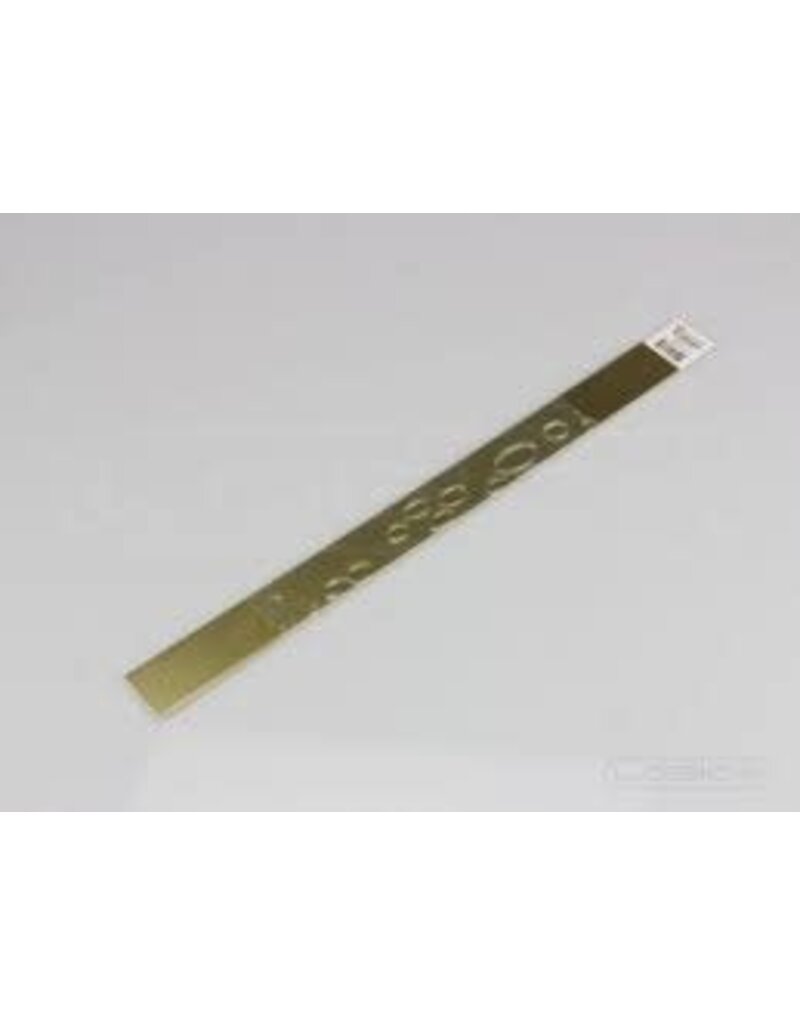 K&S 8242 Brass Strip .032 X 1