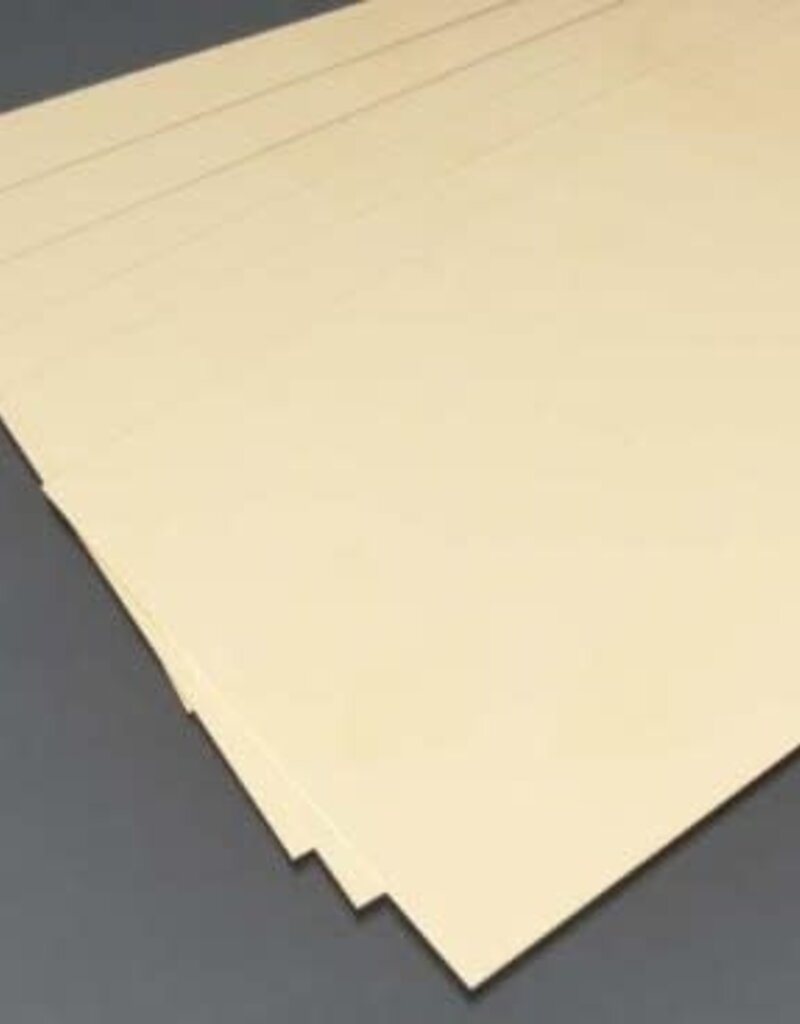 K&S KNS-252	.015"x4"x10" Brass Sheet Metal (1pc)