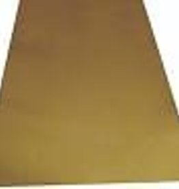 K&S KNS-250	.005"x4"x10" Brass Sheet Metal (1pc)