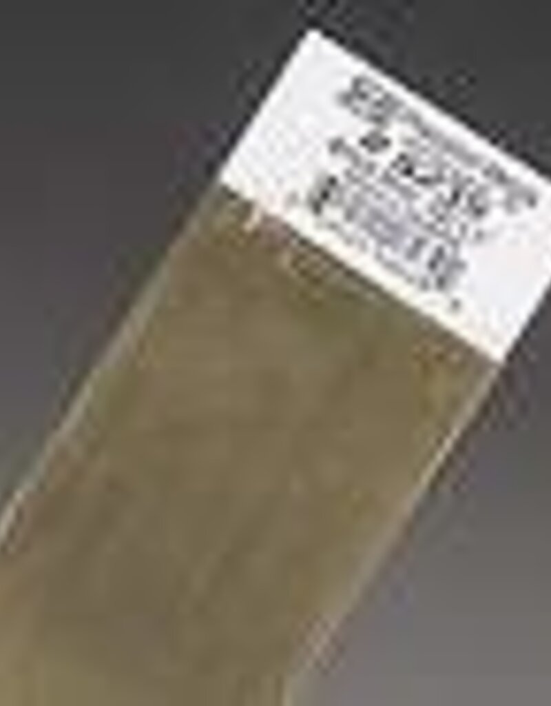 K&S KNS-8239	.025"x2"x12" Brass Strips (1)
