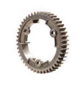 Traxxas 6447r Spur gear, 46-tooth, steel (wide-face, 1.0 metric pitch)