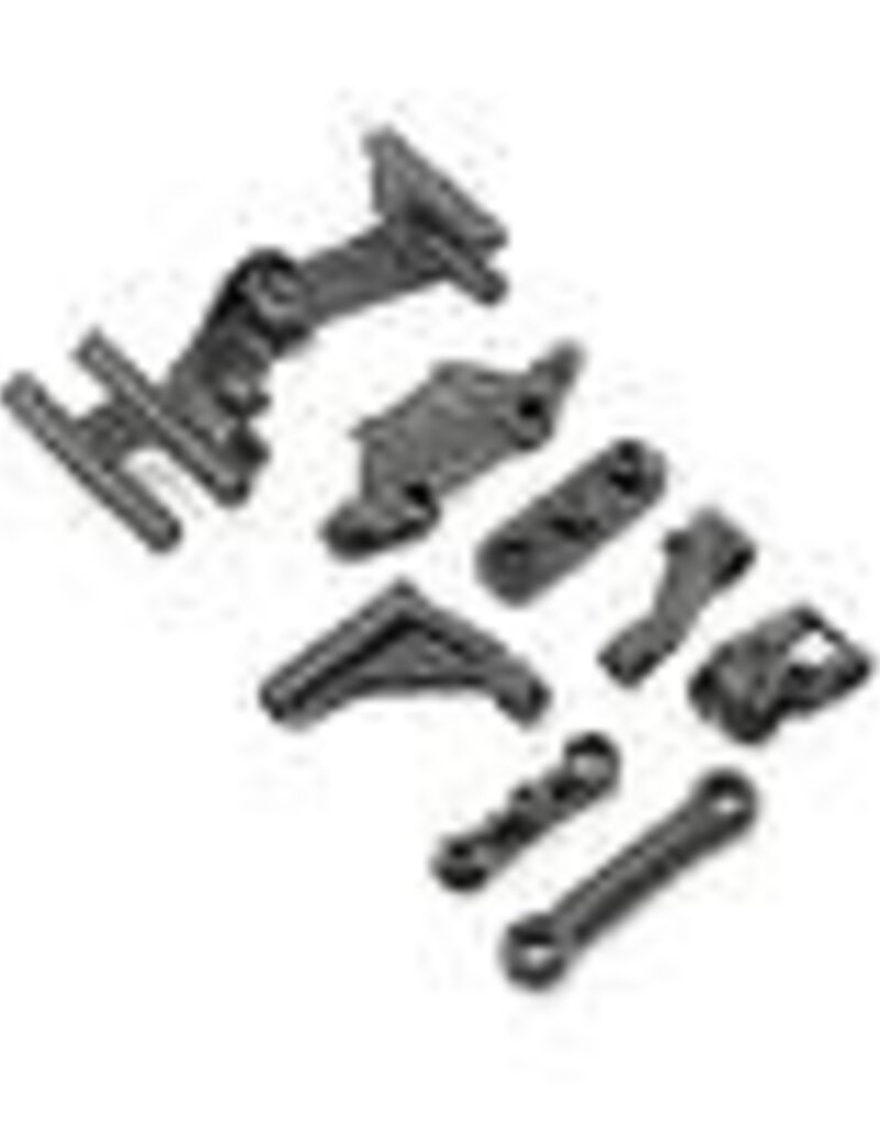 losi LOS251059	 St Servo Mount and Bellcrank Set: Super Baja Rey