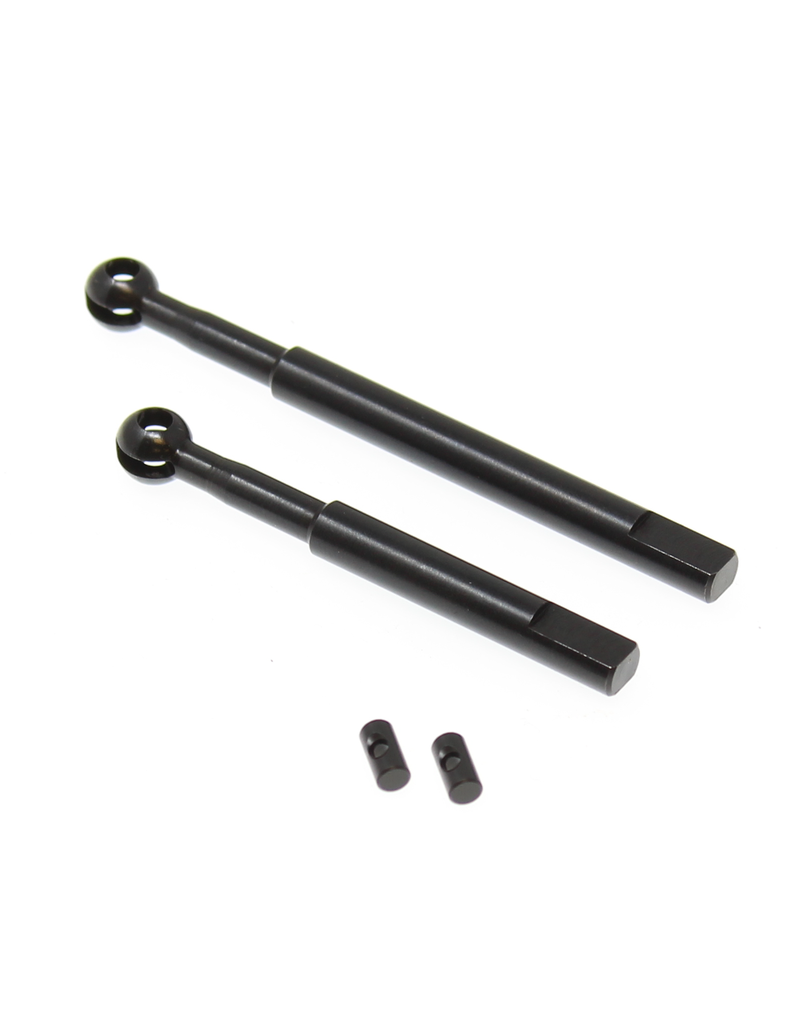 Redcat Racing RER11818 Heavy Duty Front Portal CVA Shafts with Couplers (1set) Replaces RER11348, and NOT compatible with RER11366.