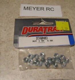 DURATRAX DTXQ0403 Metal Nut 3mm 4mm (20)
