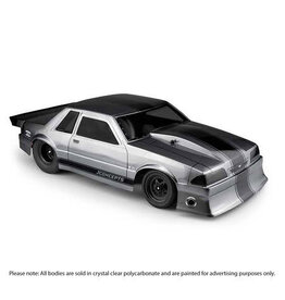 jconcepts JCO0362 1991 Ford Mustang, Fox Clear Body, 10.75 & 13" WB