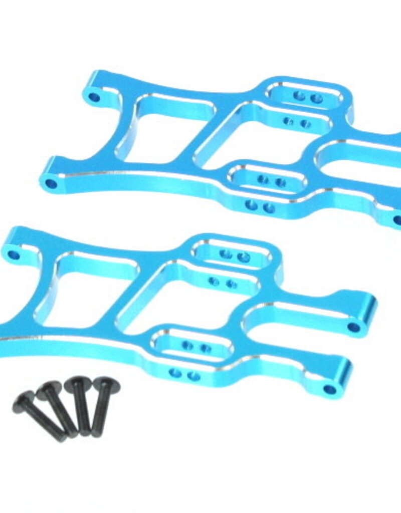 Redcat Racing 08055B Aluminum Front Lower Suspension Arm (2pcs)(Blue)
